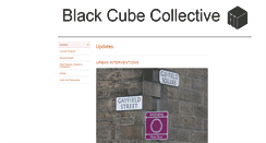 Desktop Screenshot of blackcubecollective.org